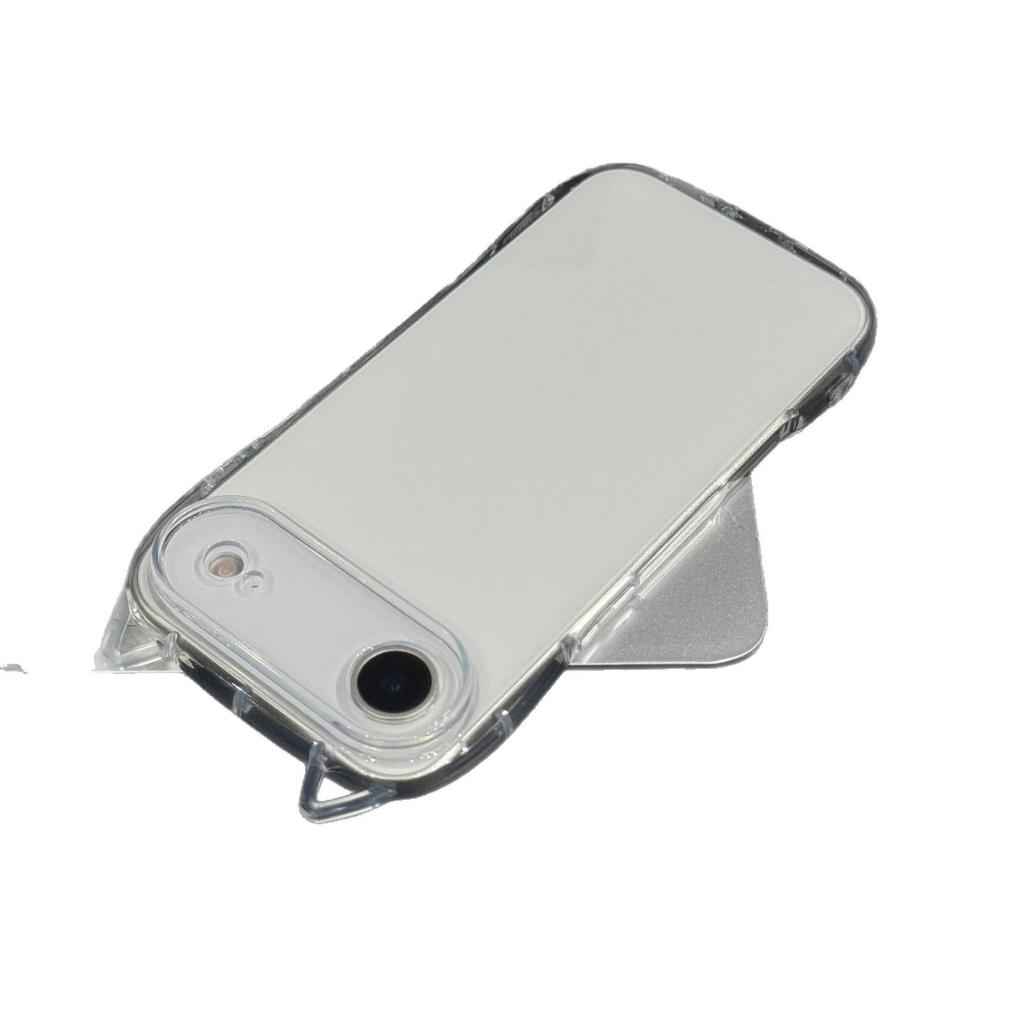 Clear Cat Ear Phone Case for Apple 17AIR/17PROMAX/16/13/11, Soft Cover with Full Protection