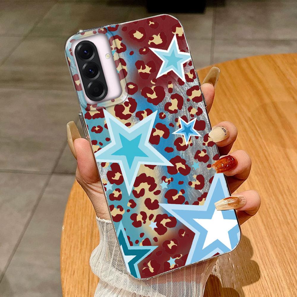 Paar Bunt Schmetterling Farbverlauf Für Samsung A56 A16 A26 A36 A25 A15 A55 S24 S25 Plus Handyhüllen Cover Funda Silikon Bumper Hart PC Rückseite