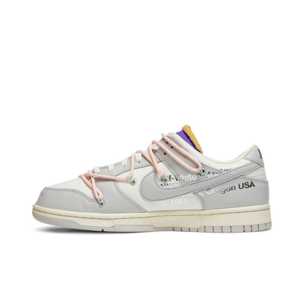 Nike Dunk Low 'Lot 24 of 50' (Unisex) Sail / Neutral Grey / Washed Coral Skate Shoes DM1602 119