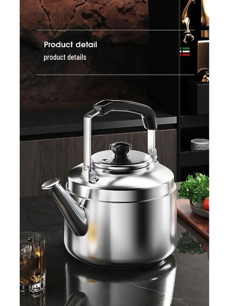 2025 Extra Thick 316 Stainless Steel Whistling Kettle, Large Capacity for Open Flame and Gas Stove