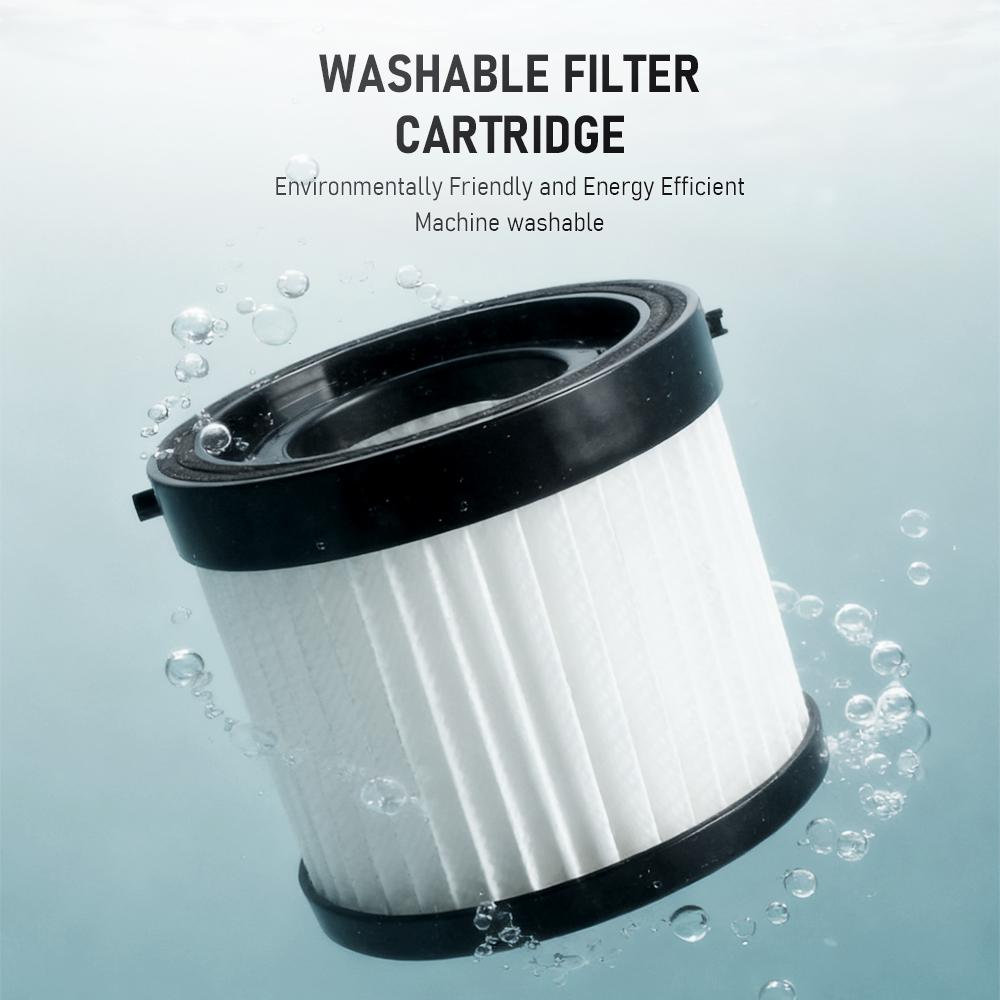 21V Cordless Vacuum Cleaner Brushless Motor Removable and Washable Filter Powerful Suction Handheld Vacuum Cleaner