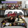 3pcs Duvet Cover Set (1*Duvet Cover + 2*Pillowcase, Without Core), Michael Jackson Print Bedding Set, Bedroom Decor, All‑Season, Birthday Gift