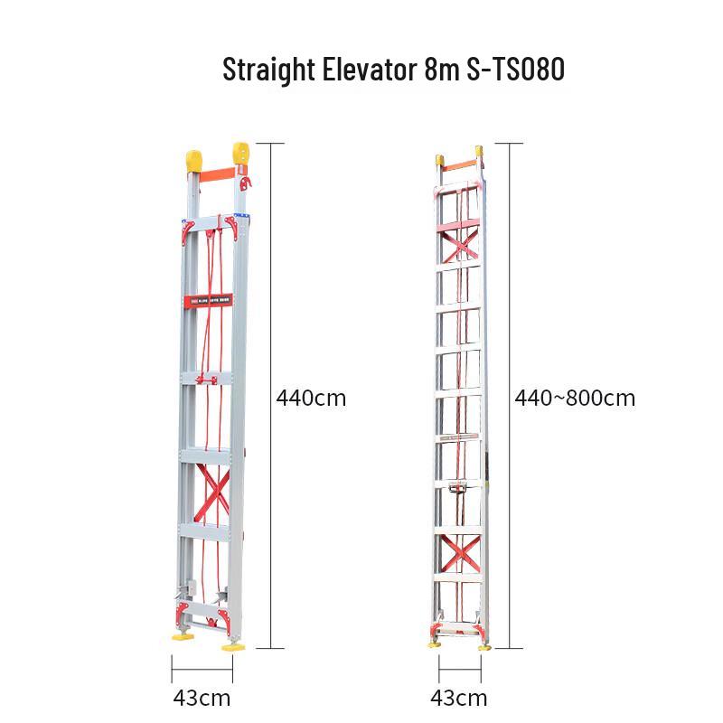 Shengpu Aluminum Alloy Telescopic Extension Ladder