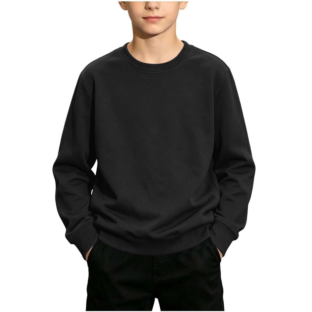Lässiges Langarm-T-Shirt für Jungen und Mädchen für den Alltag