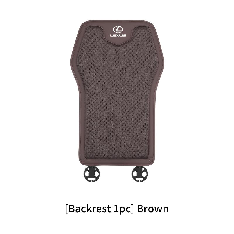 Car Seat Ice Silk Cushion Backrest Waist Pad Protector Cover Interior For Lexus CT200h ES250 ES300h IS250 IS200 GS300 GS460