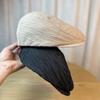 Japanese Retro Solid Color Simple Progressive Hat Women's Spring and Summer Casual All Match Face Showing Little Painter Hat Korean Beret