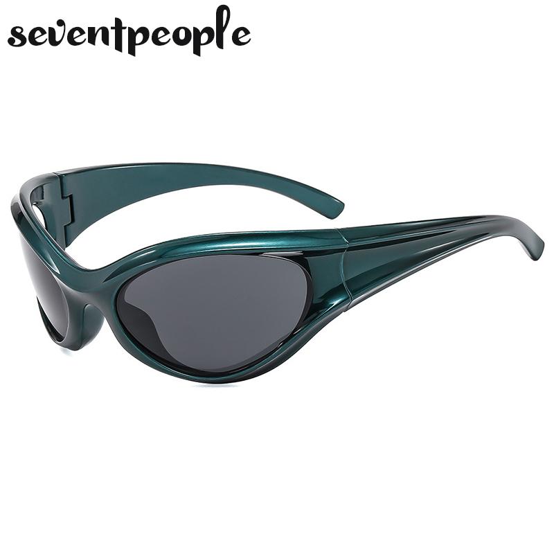 Dynamo Cat Eye Sunglasses Men  Luxury Brand Designer New In Fashion Round Sun Glasses For Women Y2K Punk Sports Goggle Male
