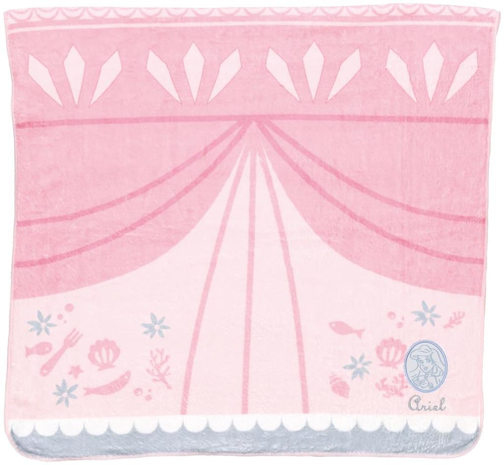 Skater Bath 60cm X Disney Princess TODR1 Absorbent, Quick-Drying Towel, 120cm, Ariel,