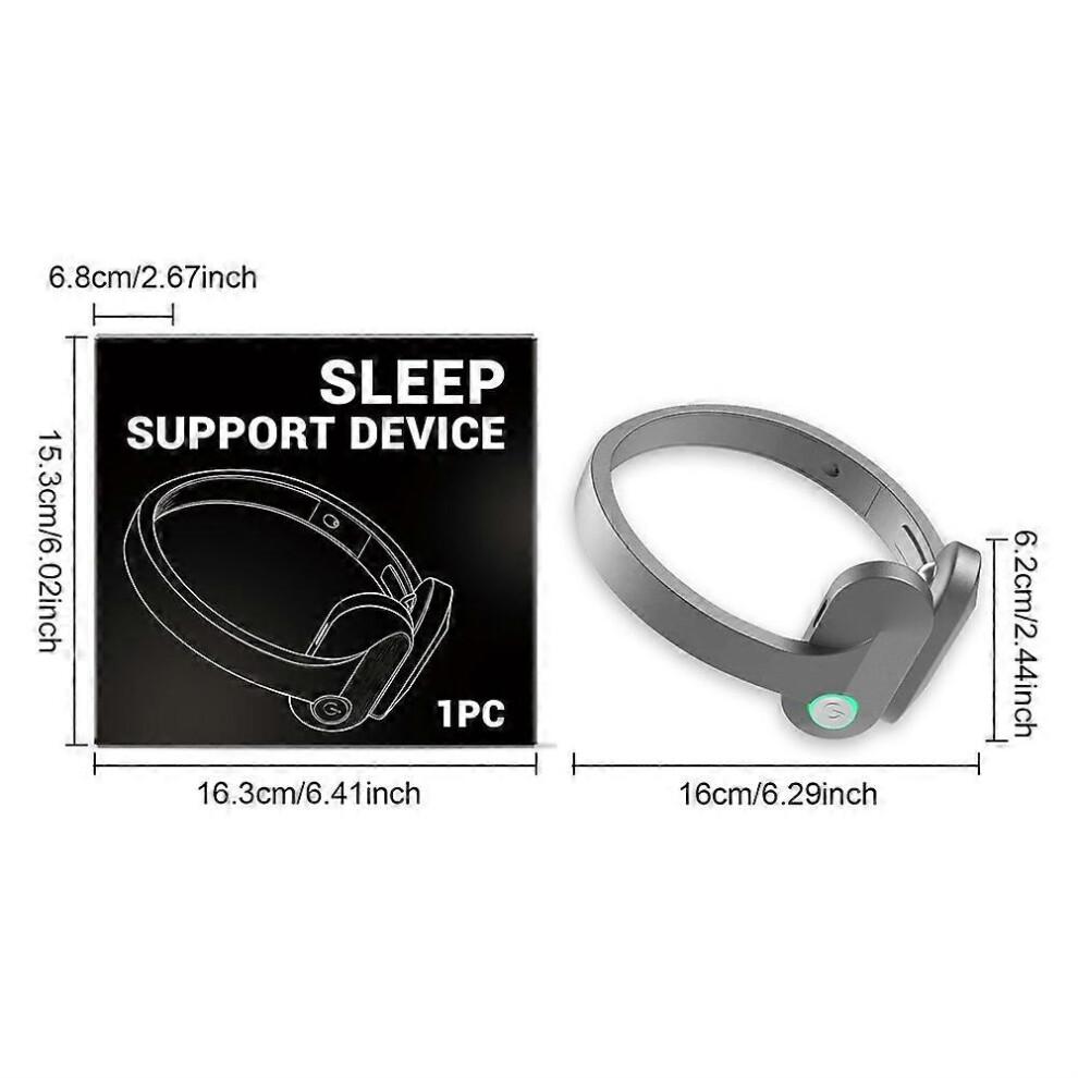 Stimolatore del Nervo Vago per un Sonno Migliore e Sollievo dallo Stress, Dispositivo per Aiutare il Sonno per Adulti, Dispositivo Indossabile di Supporto al Sonno per il Benessere a Lungo Termine
