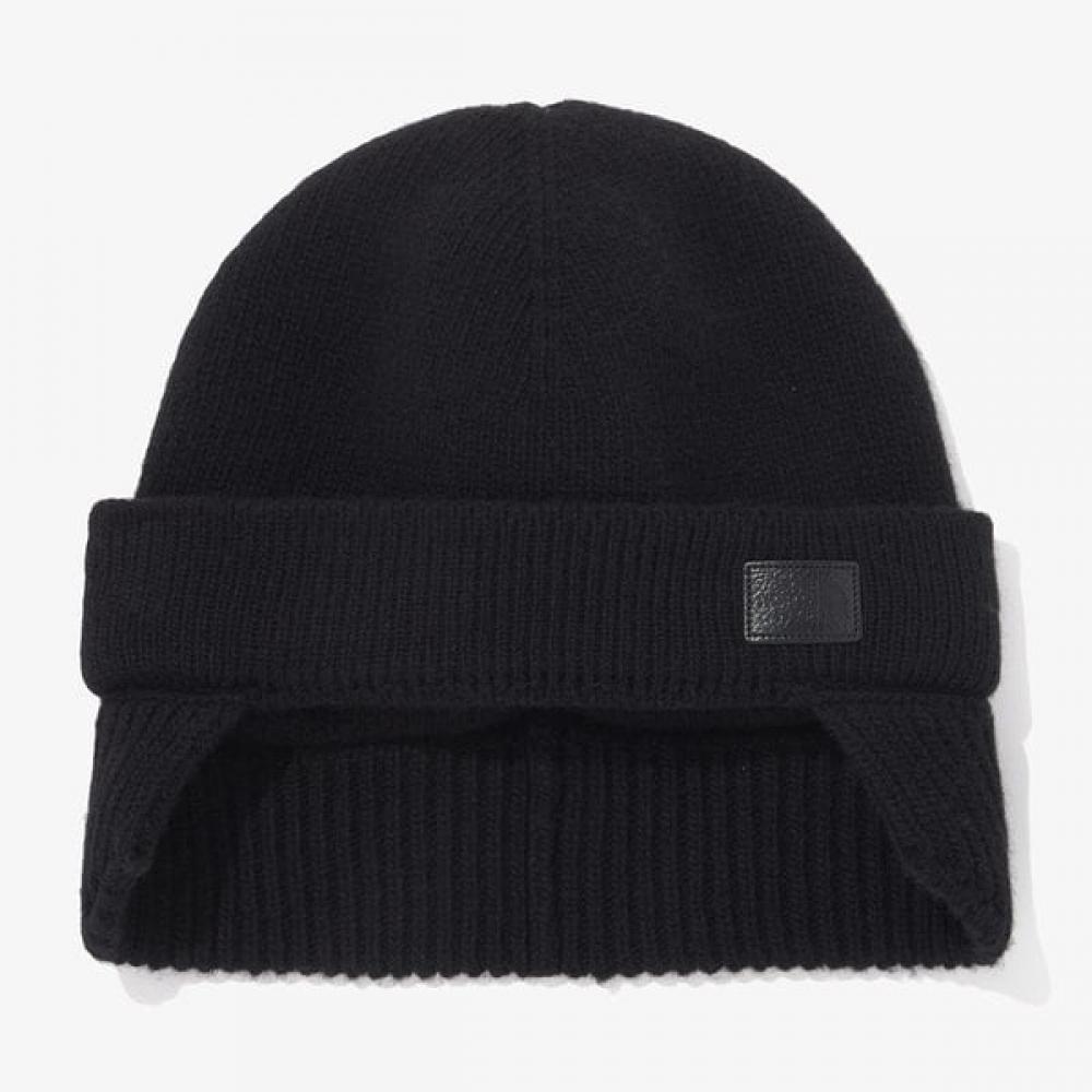 The North Face Merino Wool Ear Muffs Beanie Ne3bp67a BLACK/ONE