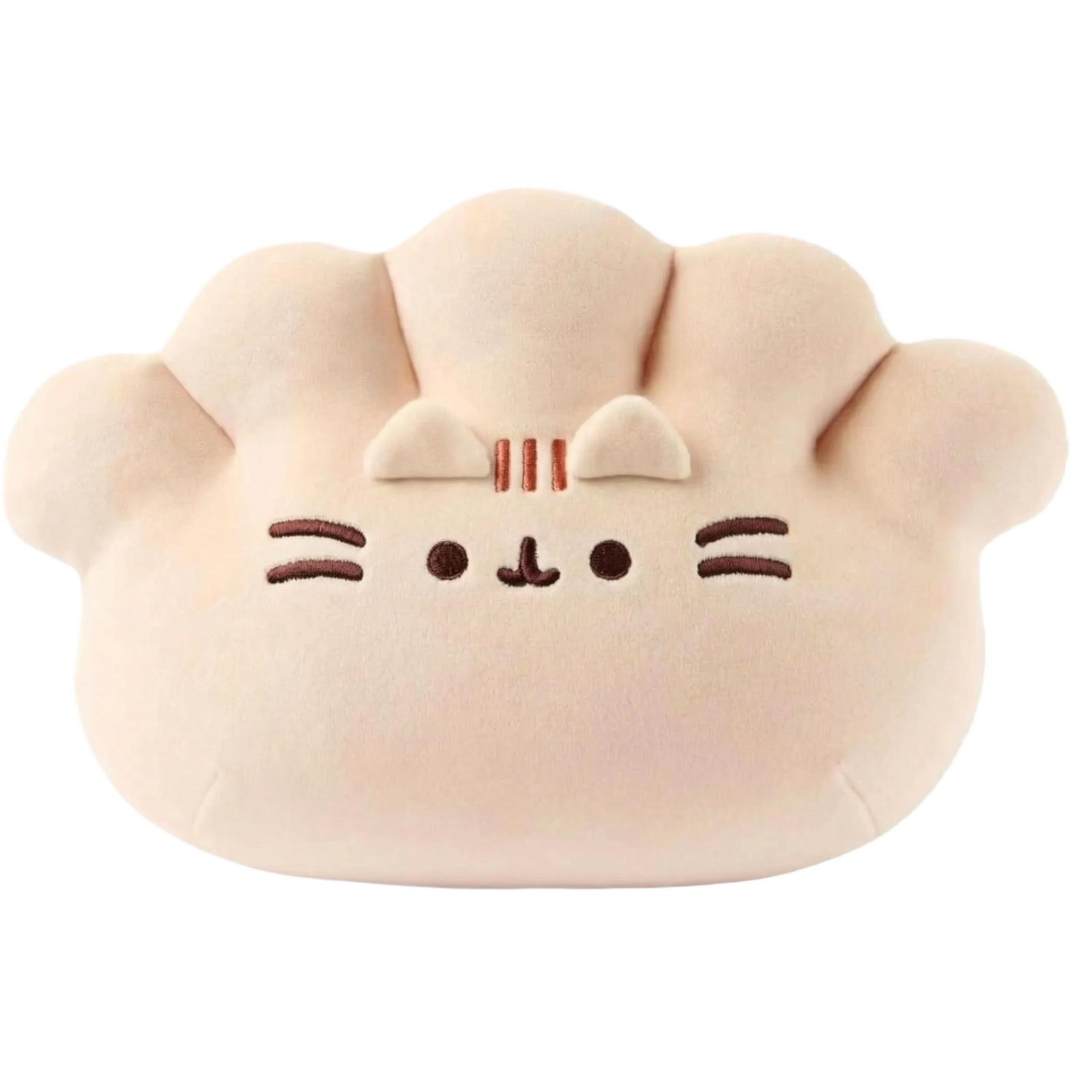 

Soft Plush Animal Shaped Pillow Cushion with Embroidered Facial Features for Home Office and Travel Comfort Support One Size