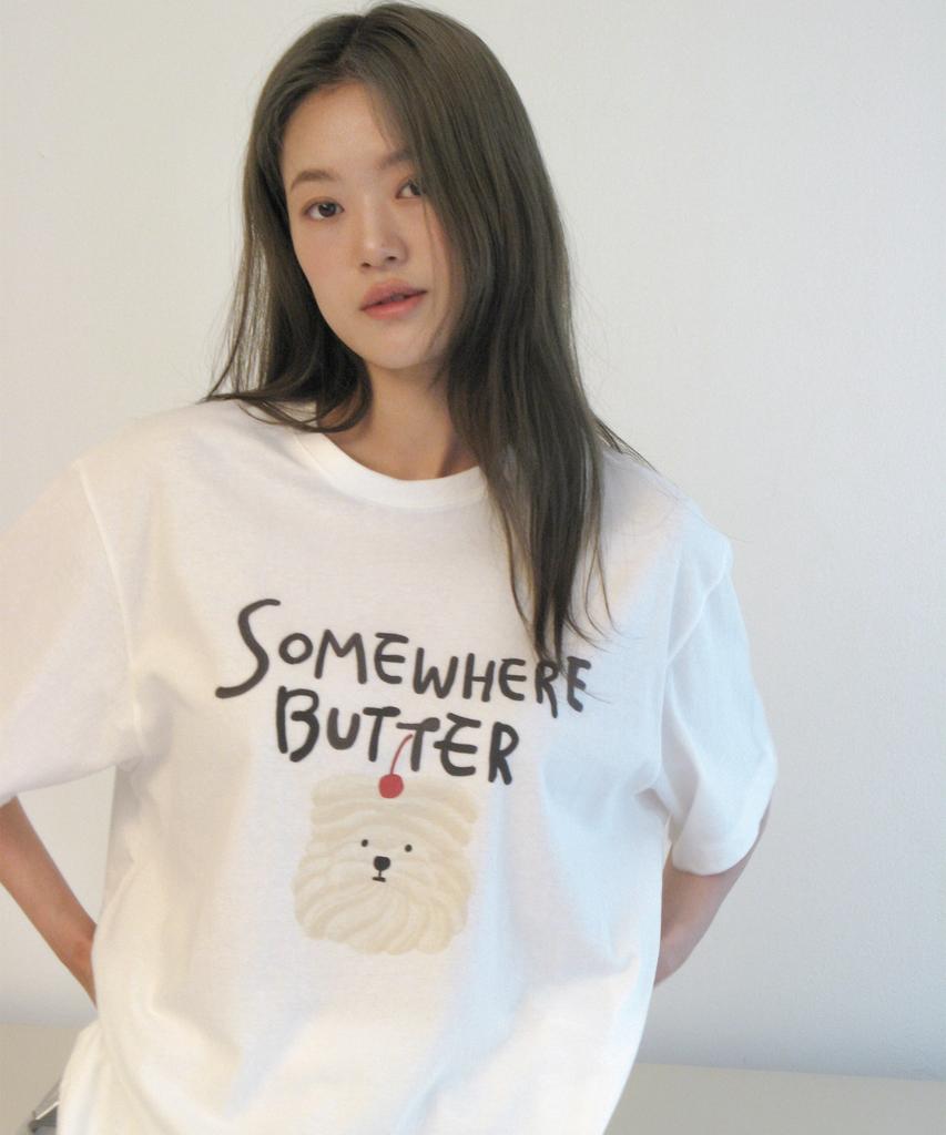 Sseomweeobeoteo Butteree Over-Fit Top - 3Color