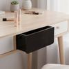 Space Saving Under Desk Storage Drawer Polypropylene Construction Workspaces Organizer Easy Installation Box
