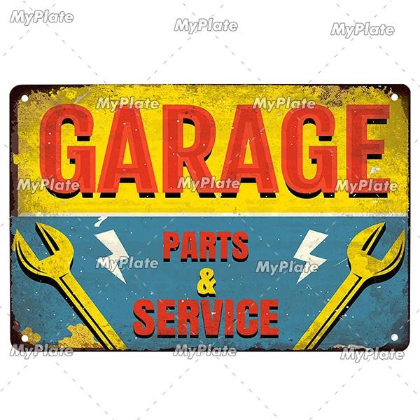 Dad's Garage Metal Sign Tin Sign Vintage Decor Room Decoration Metal Plaque Man Cave Bar Sign Poster Home Decor Custom