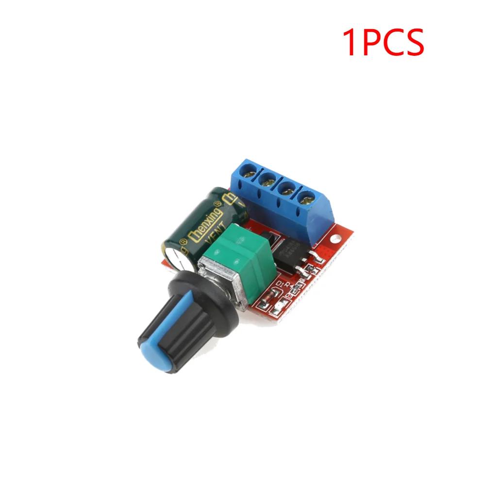 1-6pcs 5A 90W PWM 12V DC Motor Speed Controller Module DC-DC 4.5V-35V Low Voltage Motor Speed Controller Adjustable Drive Module