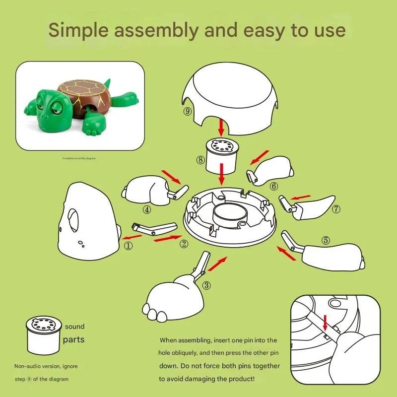 Creative funny frightened turtle with eyes wide open fun sounding beverage coasters table decoration kettle