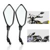 Universial 10mm Motorcycle HandleBar Mirror Scooter ATV Off-road Motorbike Rearview Mirrors E-Bike Back Side Convex Mirror