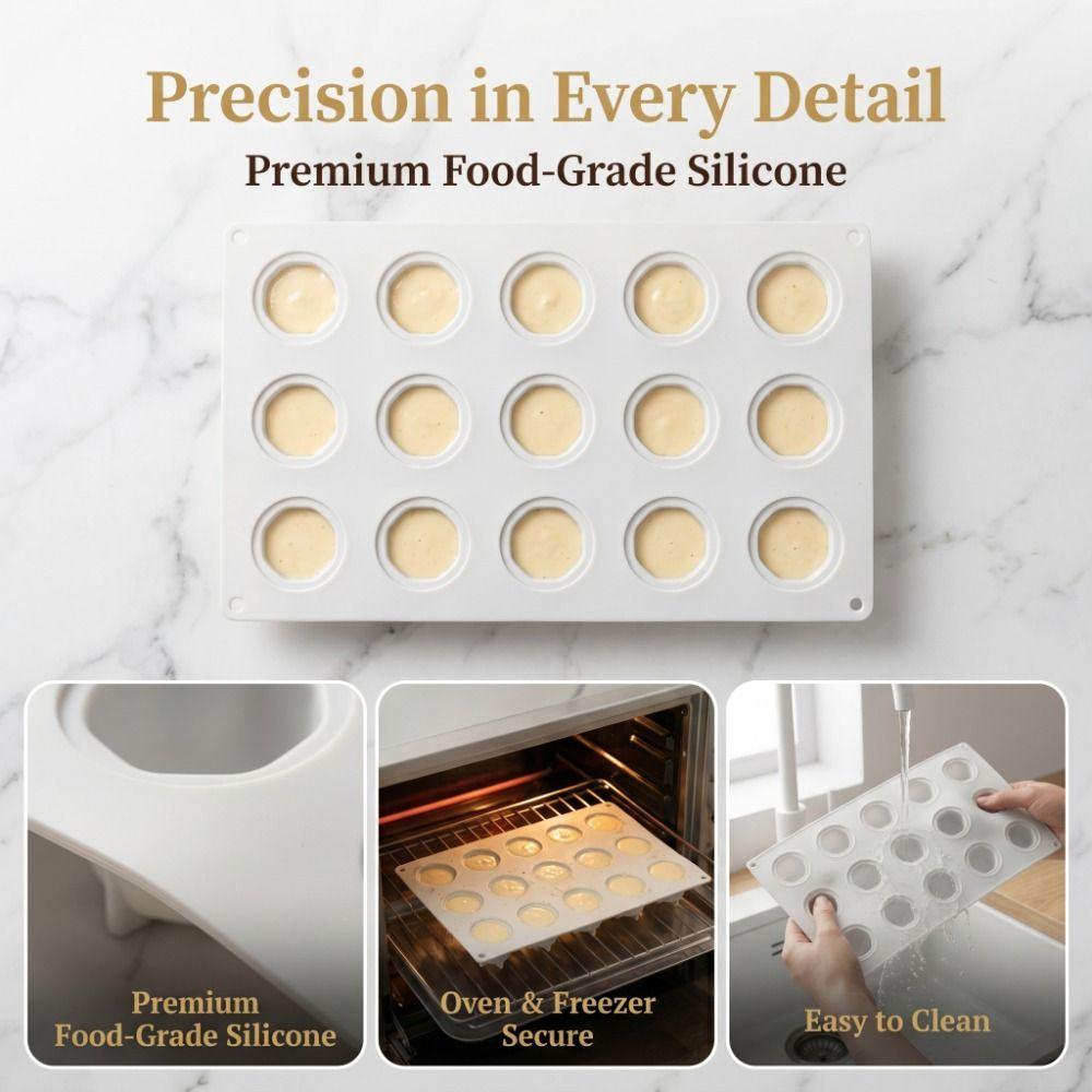Food Grade Baking Mold Tray Easy Release Dessert Mold Silicone Mousse Mold  Dessert Shaping