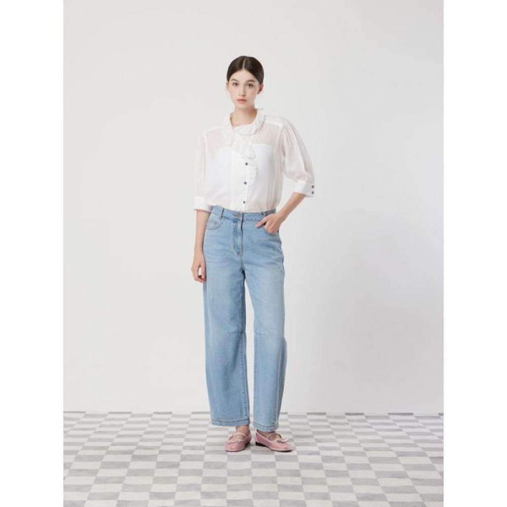 Cc Collect Объемная блузка с воланами C252msc044