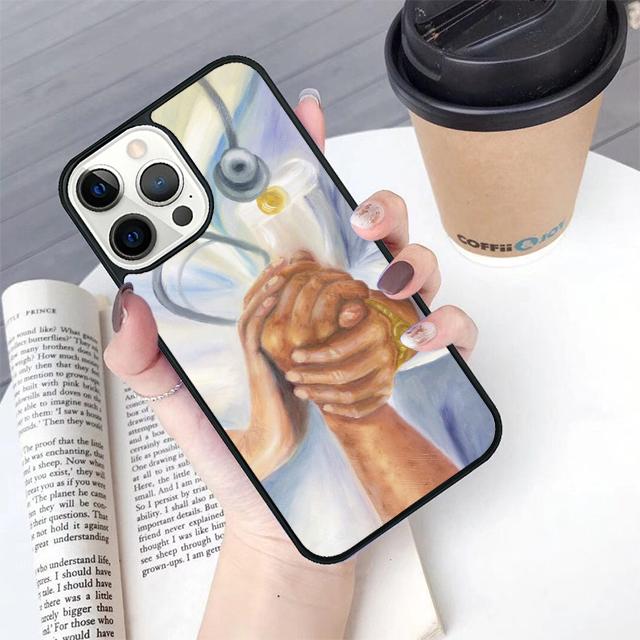 Cartoon Medicine Doctor Nurse phone Case Cover For iPhone 17 Air 16 15 14 Plus 11 12 13 Pro Max coque