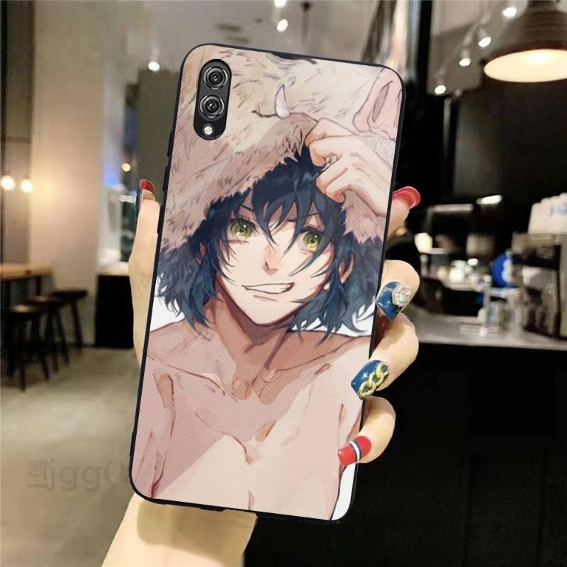 

Чехол для телефона Ghost Slayer для Honor 70 50 20 7S X9 X8 X7 Magic 4 3 Pro, мягкий черный чехол для телефона Honor Magic 2