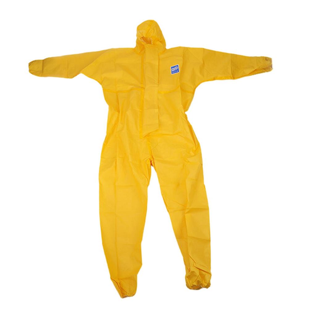 Chemical Protection Coveralls for Men Waterproof Elastic Ankles Comfortable suits L