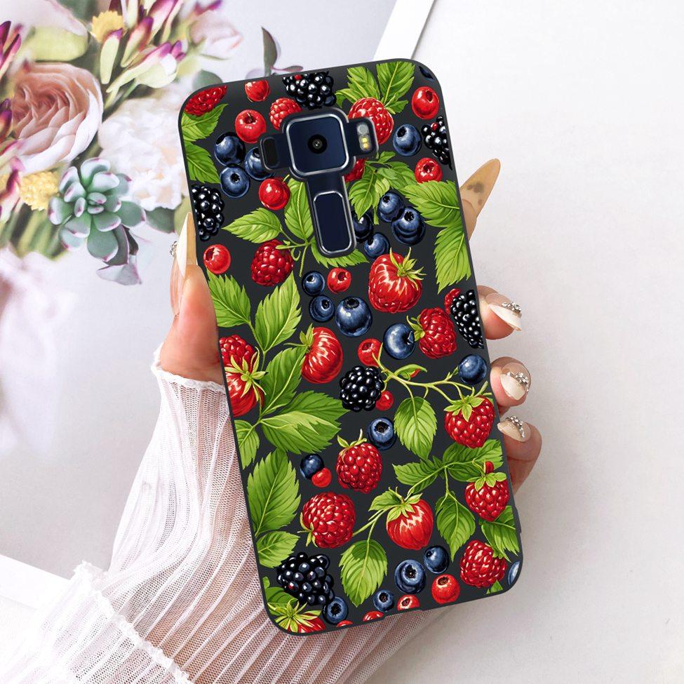 

Black For Asus ZenFone3 ZE520KL Phone Case For Asus ZenFone 3 Cover Silicone Cute Cat Fashion Funny Painted Casing ZenFone 3 ZE520KL