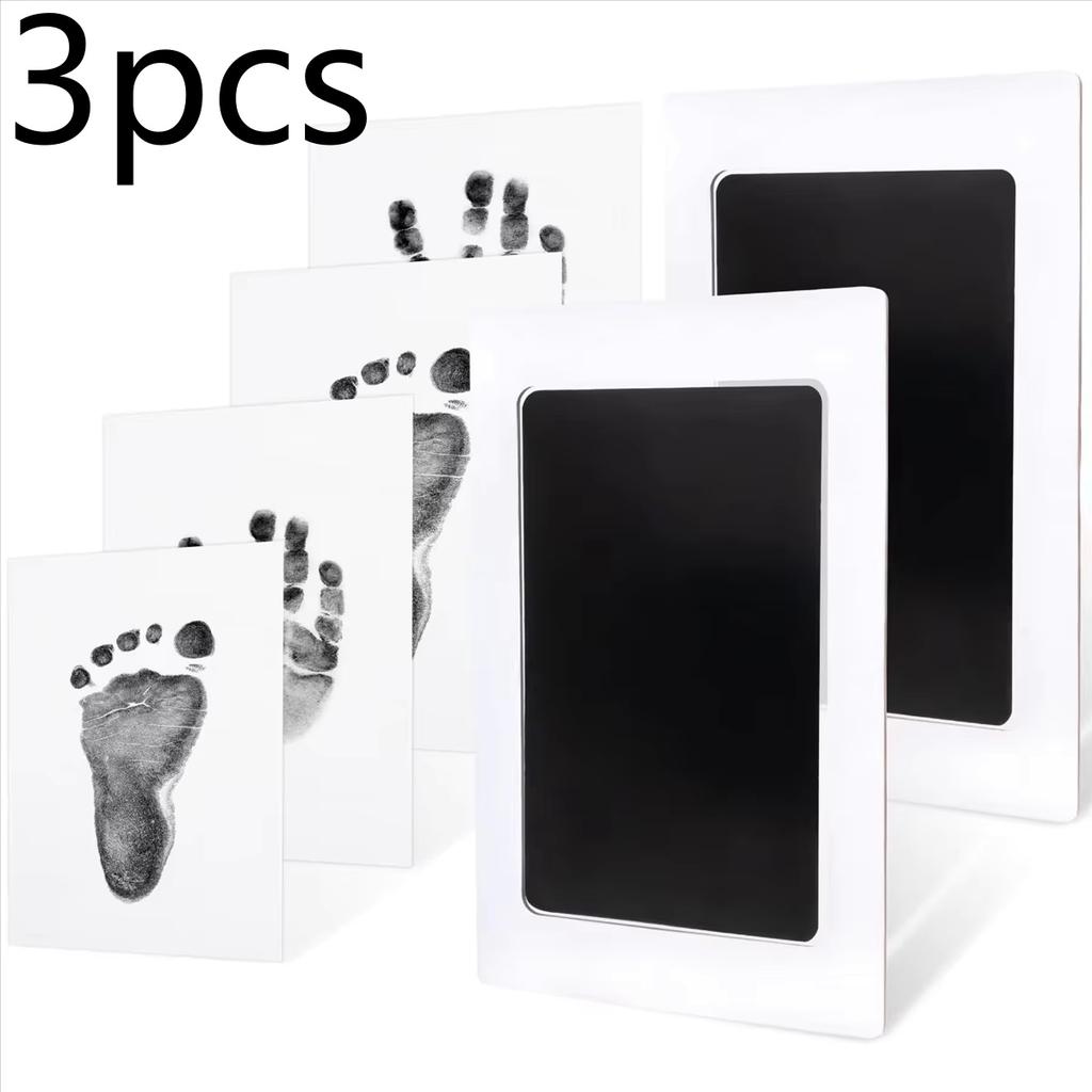 1-5Pcs Baby Handprint Footprints Easy Wash-Free Inkless Pads Safe Non-Toxic No-Touch Pet Cat Dog Paw Nose Prints Souvenirs Gifts