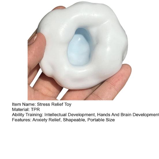 Stress Relief Sand Glutinous Ball Slow Rising Shapeable Ball Squeeze Toy Students Office