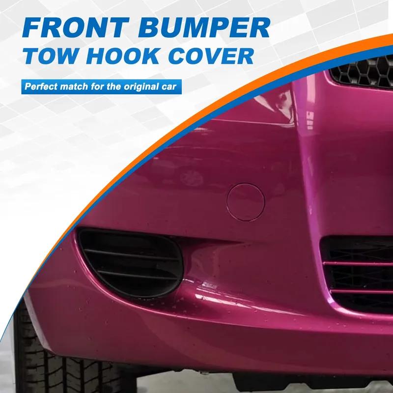Front Bumper Tow Hook Cover Cap Towing Eye For Toyota Yaris 4Door Sedan 2011 2012 2013  52127-0D908 Car Accessories
