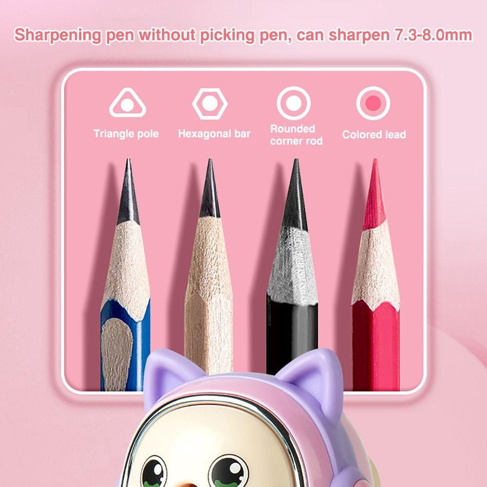 Anti Sticking Lead Mechanical Pencil Sharpener Pencil Sharpening Tool For Office School