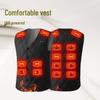 Unisex Smart USB Heated Vest - 16th District, Outdoor Warmth, Constant Temperature