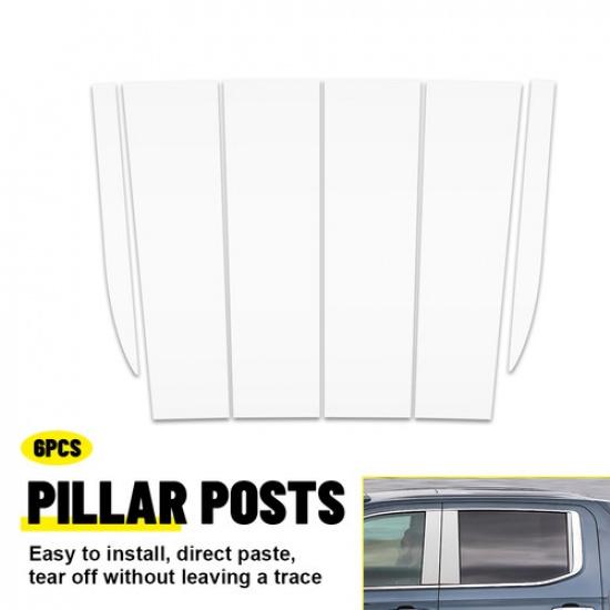 For Pillar -24 Chevy Steel Stainless Silverado Chrome GMC Trim Post Sierra