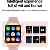 Rose Golden Smart Watch Ultra Thin Luxury Smartwatch Bluetooth Call Custom Dial Health Monitor Fitness Wristwatch for Ladies