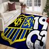 Portugal: Lion Emblem Green Shield carpet Suitable for all seasons floor mats Office chair cushion Fashion Bathroom mat