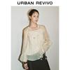 UR Textured Floral Tie-Strap Blouse
