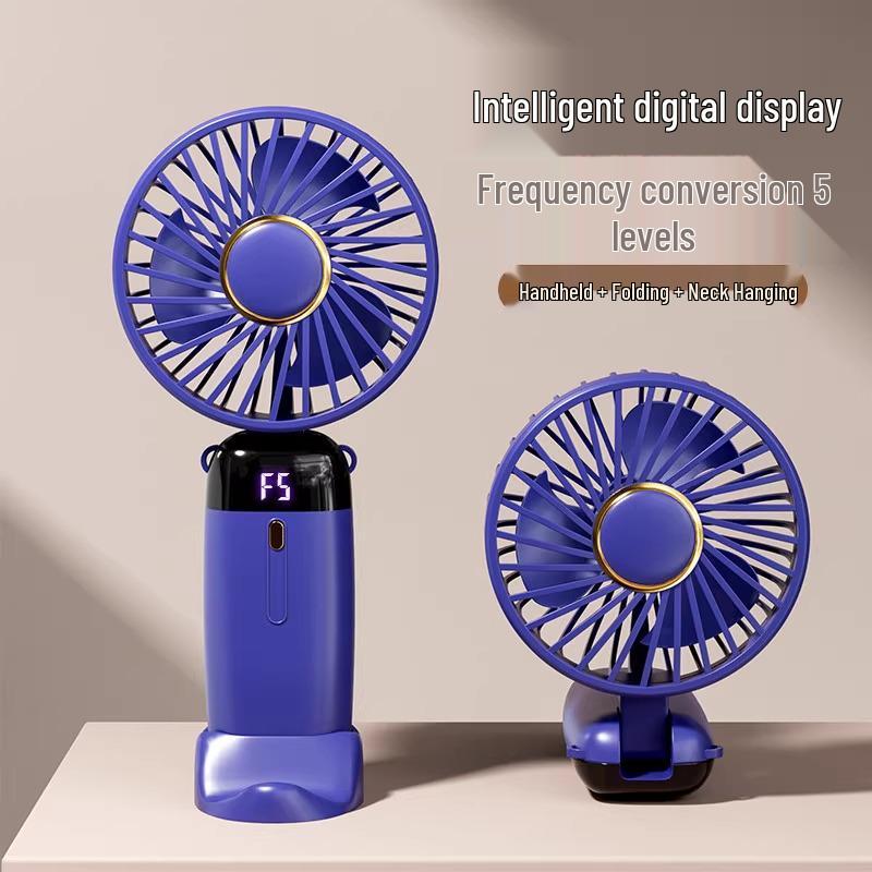 

Портативный USB-перезаряжаемый мини-настольный вентилятор - Бесшумный, Персональный, Ручной для Охлаждения для Студентов Regular