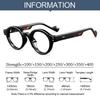 Classic Retro Round Reading Glasses Spectacles Frames Women Men Trendy Fashionable Stylish Presbyopic Eyeglasses Male +1.0 +4.0