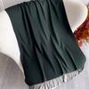 New 40 Color Winter Scarf for Women Long Warm Cashmere Scarves Hijab Solid Lady Shawl Wrap Pashmina Bandana Stoles 70X190Cm