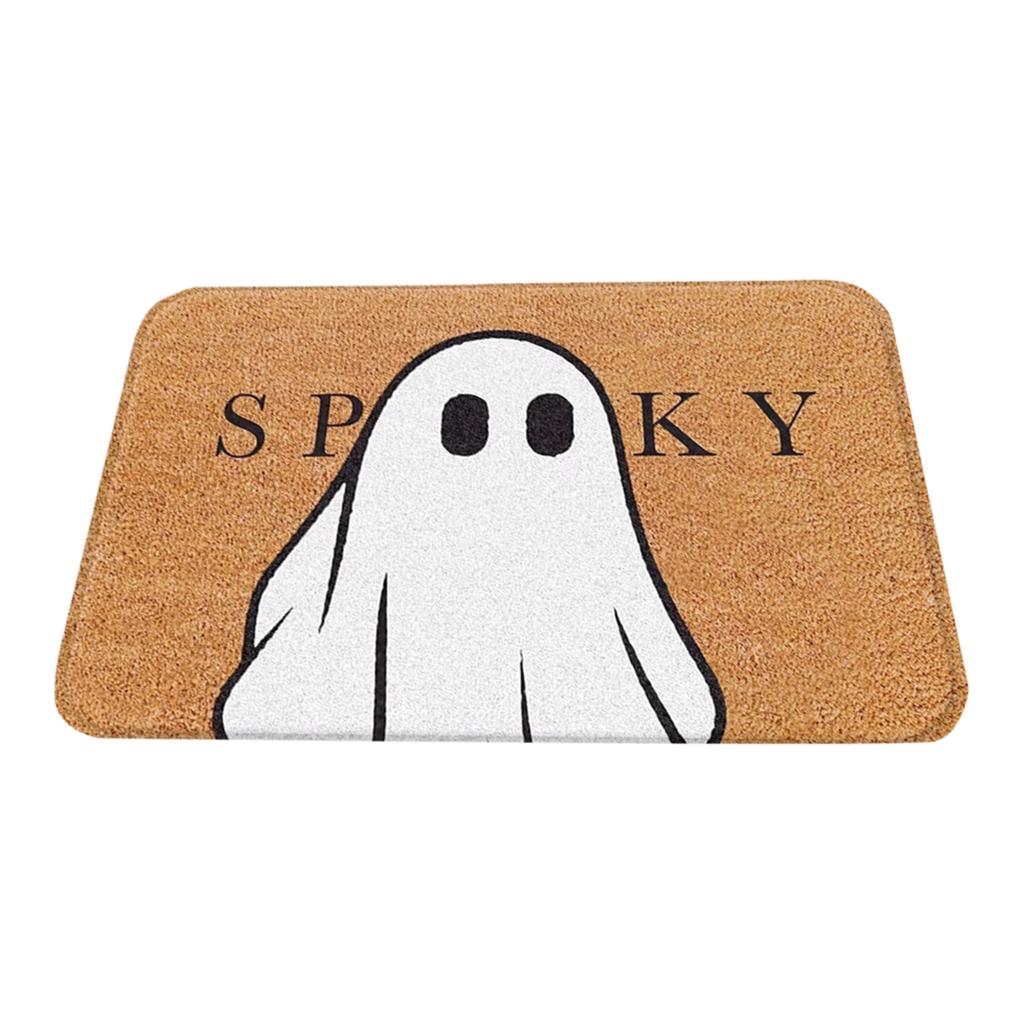 Halloween Doormat Non- - Velvet for Front Door Entrance