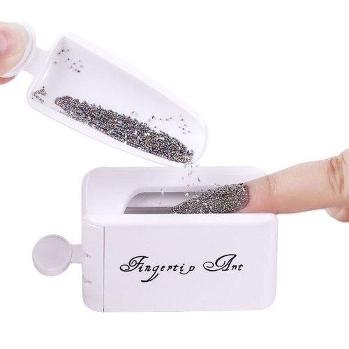 

Nail Tray Nail Stone Parts Glitter Powder M11806