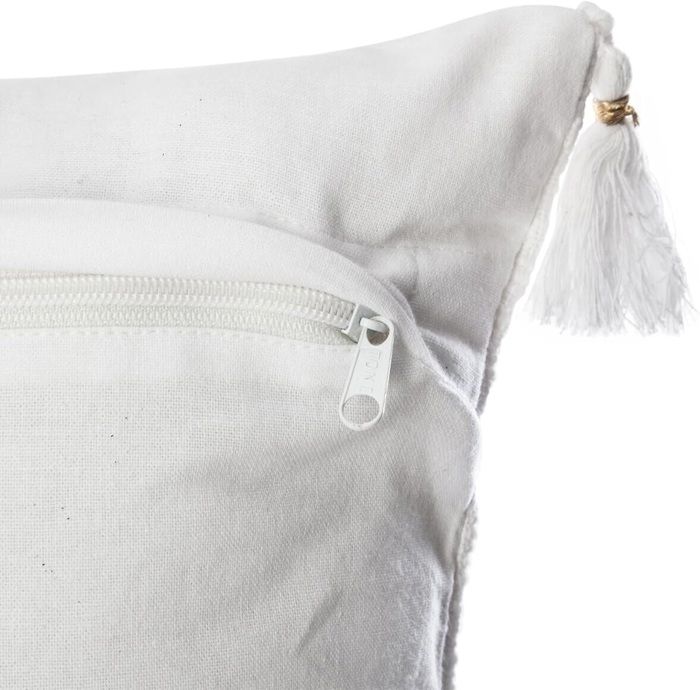 Housse de Coussin Club 40 x 40 cm blanc