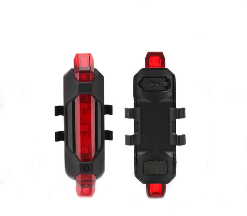 Bicycle Taillights USB Charging Warning Lights Flashing At Night, LED Taillights for Mountain Bikes, Cycling Lights, Bicycle Equipment
