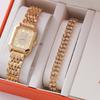 New Steel Belt Women'S Watch Watch Fashion Simple Trend Women'S Quartz Watch Bracelet Set 5Pcs