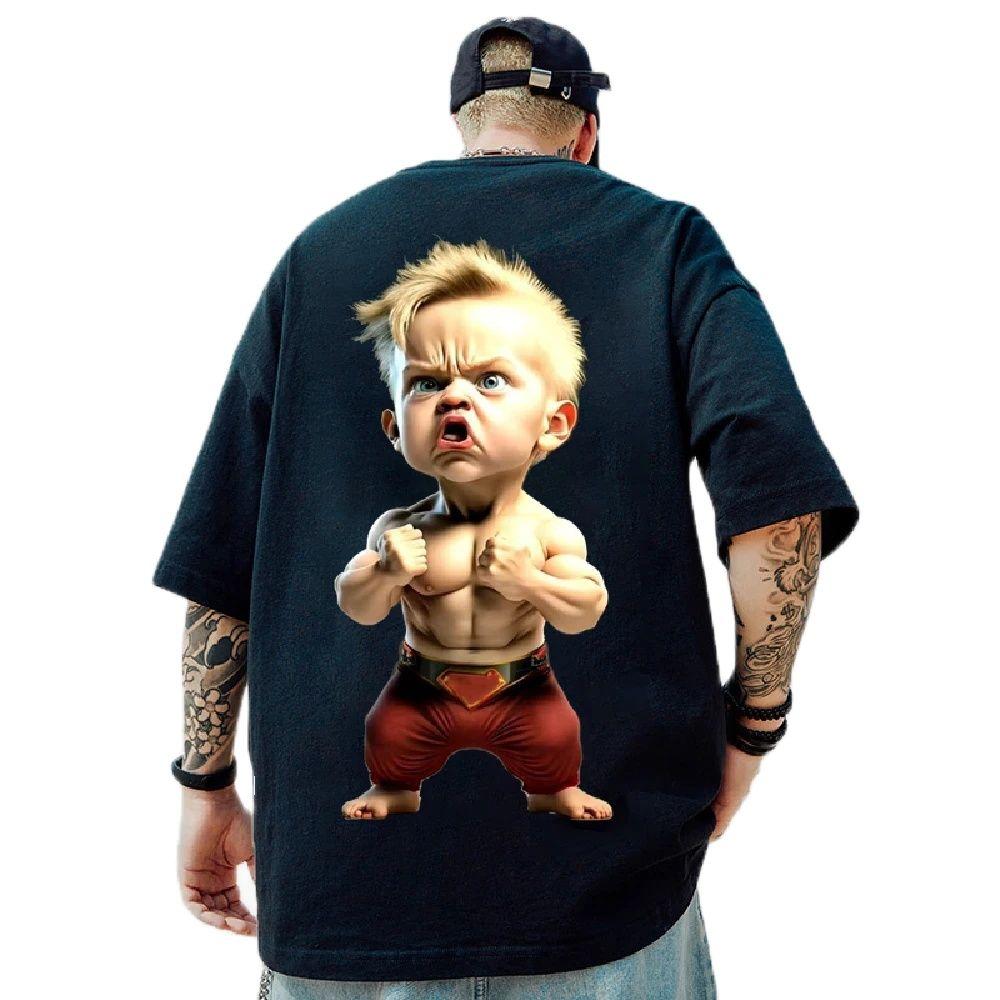 Funny T-Shirts For Men's 3d Ukiyoe Print Man Short Sleeve T-Shirt Loose Street Tops Hip Hop Tees Oversized T Shirt Men Clothing