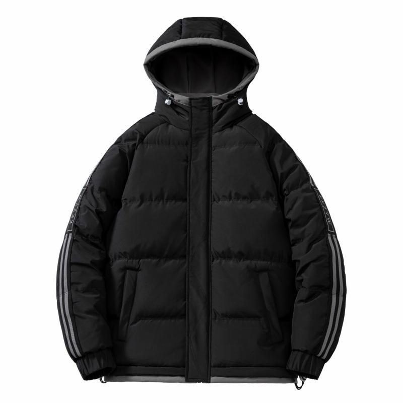 Cotton Clothes Men's New Winter Down Cotton Jacket Loose Thickened Cotton Clothes Bread Clothes Jacket