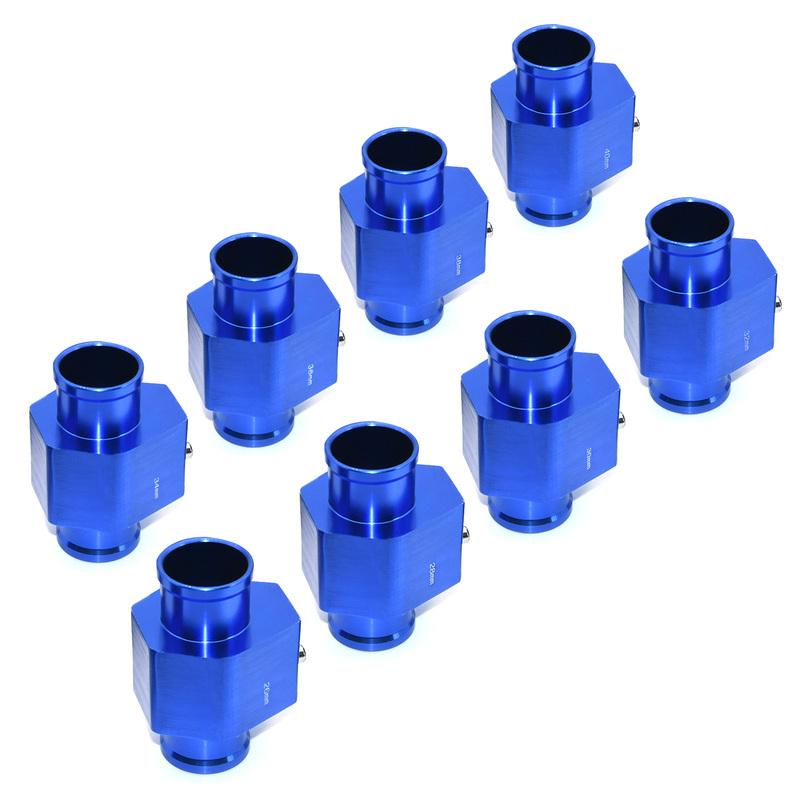 Universal Digital Water Temperature Gauges + 26-40mm Water Temp Adapter Radiator Hose with Water Tempe Sensor 10MM 1/8 NPT