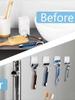 Razor Holder Stainless Steel Men Shaving Shaver Razor Stand Shelf Shaving Razor Storage Rack Bathroom Hook Organizer