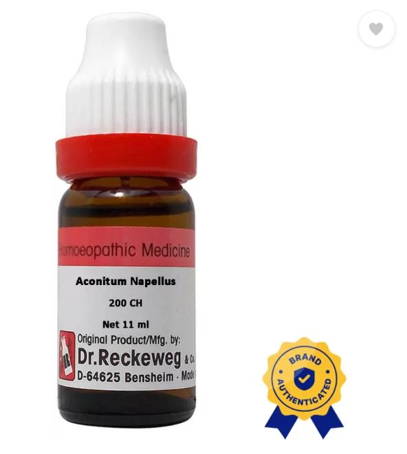 

доктор. Reckeweg Aconitum Napellus Dilution 200 CH 11 мл Розведення