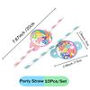 Care bars Cartoon Themed Paper Plates Cups Honeycombs Swirls Spirals Stickers Brooch for Celebrating Birthday Party Arrangements